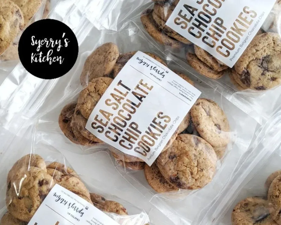 Sea Salt Chocolate Chip Cookies